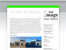 Tablet Screenshot of newimagefoam.com